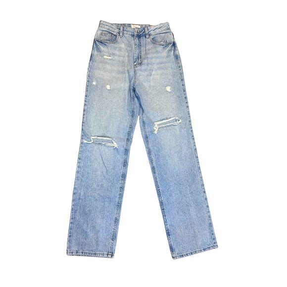 PacSun Denim - PacSun Women’s 90's Boyfriend Distressed Light Wash Jeans - Size 28